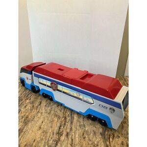 PAW PATROL Semi Truck Bus PATROLLER Hauler Transport Vehicle Launch Transforming